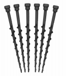 Laadimisjaama kinnitustooted 18cm 6tk, Auto-Mow, 41550126, must