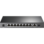 TP-Link TL-SG1210P v&otilde;rgul&uuml;liti mittehallatav 9&times; Gigabit RJ45 8&times; PoE+ 1&times; SFP lauamudel must