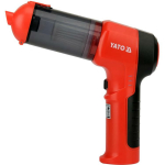 Yato akuga k&auml;sitolmuimeja YT-85686 100W 15 kPa 11.1V 2000 mAh HEPA filter harjavaba mootor Must