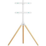 Onkron TV alus TS1220-W, 32-65'', 35 kg, VESA 100x100-400x400 mm, k&otilde;rguse reguleerimine 700-1200 mm, 360&deg; p&ouml;&ouml;ramine, valge