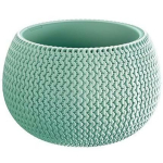 Prosperplast Lillepott Splofy Bowl 7976679, 140mm, 180mm, &uuml;mmargune, roheline, plastmass