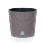 Prosperplast Lillepott Rato 7957258, 27x30cm, 15L, pruun, vastupidav plastmass, eemaldatav sisemine siset&uuml;k