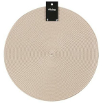 4Living Lauamat Miida 6545295, 38cm, 2tk, 100% pol&uuml;ester, &uuml;mmargune, kootud tekstuur