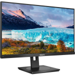 Philips LCD monitor 275S1AE/00, 27", IPS, QHD, 2560 x 1440, 75 Hz, 4 ms, 300 cd/m&sup2;, HDMI 1, Audio out, Must