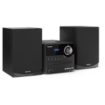 Sharp Hi-Fi mikro s&uuml;steem XL-B517D(BK), 45W, must, USB port, AUX sisend, Bluetooth, CD m&auml;ngija, FM raadio
