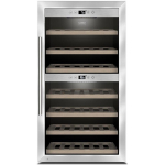 Caso | Wine cooler | WineComfort 660 Smart | Energy efficiency class G | Free standing | Bottles capacity 66 | Stainless steel/Black