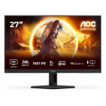 AOC | Q27G4ZR | 27 " | Fast IPS | QHD | 16:9 | 240 Hz | 1 ms | 2560 x 1440 pixels | 400 cd/m&sup2; | HDMI ports quantity 2 | Black
