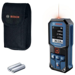 Bosch Professionaalne laseriga kauguse m&otilde;&otilde;tja GLM 40-31 0601075000, 40m, 635nm, IP65, punane laserkiir, m&auml;lu