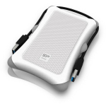 Silicon Power Armor A30 v&auml;line k&otilde;vaketas SP010TBPHDA30S3W, 1 TB, 2.5", USB 3.2, valge, kriimustuskindel ja &scaron;okikindel