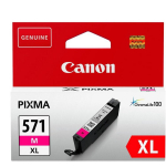 Canon CLI-571XL tindikassett 0333C001, 11ml, Magenta, &uuml;hilduvus: MG5750, MG5751, MG6850, MG6851, MG7750, MG7751
