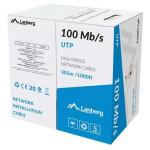 Lanberg LAN UTP Kaabel LCU5-10CC-0305-S, 305m, hall, CCA, U/UTP