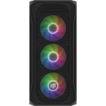 Fury Korpus SHOBO SH4F RGB NFO-2154, 2x3.5", 2x2.5", Midi-Tower, 7 laiendusslotti, must