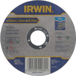 Irwin abrasiivne l&otilde;ikeketas IW8082134, 115mm, 1,6mm, 22,23mm, metalli l&otilde;ikamiseks, nurklihvijale