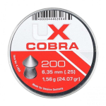 Umarex Cobra 121-258, 6,35 mm, 1,56 g, 200 tk, Diabolo, h&otilde;bedane