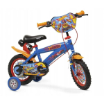 Toimsa Hot Wheels T1268 laste jalgratas, 12", terasraam, 1 k&auml;ik, V/pukspidurid, 4 ratast, 5 a.+