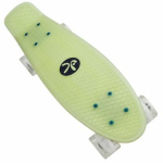 MUUWMI Lights Skateboard Fun rula AU 626, 57x15cm, 60x45mm, 78A, ABEC 5, 100kg, LED-ratastel