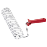 V&auml;rvirull k&auml;epidemega. 25cm &Oslash;47mm, 18mm, pol&uuml;akr&uuml;&uuml;l, punased triibud