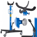 Vertikaalne h&uuml;drauliline k&auml;igukasti tungraud, jalgpumbaga, 500kg, G02100 GEKO