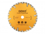 Turbo dimanta disks betonam un akmenim, 230x22,2 mm, sausai grie&scaron;anai, G00226, GEKO