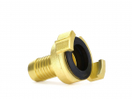 Geko &uuml;hendus G70141, 3/4", 10bar, -10&deg;C kuni 90&deg;C, 360&deg; p&ouml;&ouml;ratav, messing, 40mm vahe, NBR tihend