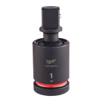 1&Prime; SHOCKWAVE&trade; IMPACT DUTY UNIVERSĀLAIS SAVIENOJUMS, 1" IMPACT UNIVERSAL JOINT-1PC, 4932480443 MILWAUKEE