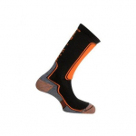 Zeķes Nordic Blading/Roller, izmērs: S, Orange/Black, 8424752163028 MUND
