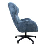 Atpūtas krēsls KAROLINA zils 18412