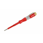 Sprieguma testē&scaron;anas skrūvgriezis 140mm, 100-500V, izolēts rokturis, 3mm uzgalis, AW17807, AWTOOLS
