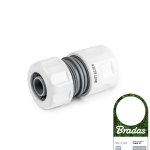 Ātri savienojams 3/4" POWER JET savienotājs, BRADAS, WL-2163, augsta plūsmas jauda