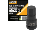 J&otilde;upadrun 6-kant 26 mm, 3/4", JCB, JCB-26410026MPB, vastupidav CrMo teras
