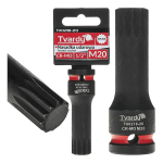 Tvardy l&ouml;&ouml;km&uuml;ts 1/2" M20 T00218-20, M20, 1/2" paigaldusm&uuml;ts, kvaliteetne CR-MO teras, SPLINE t&uuml;&uuml;p, l&ouml;&ouml;km&uuml;ts