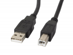 USB 2.0 kaabel USB A &rarr; USB B 1.8 m CA USBA 11CC 0018 BK Must Lanberg