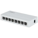 Dahua SG1008L-EUR l&uuml;liti 8 porti, 10/100 Mbps, L2, DC 5V, 11.9 Mpps, 16 Gbit/s, Fast Ethernet 8 porti