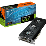 Gigabyte Videokaart GV-N5060EAGLEMAX OC-8GD 8GB GDDR7, 128 bit, PCI-E 5.0, 2550 MHz, 3 x DisplayPort, 1 x HDMI, NVIDIA DLSS 4