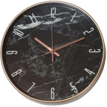 Besk Seina kvarts kell 9121252, 30 cm, hall, 1xAA, plastmass, araabia numbrid