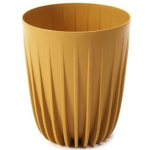 Lamela Lillepott Mira 9159055, 145mm, 172mm, 1.5L, &Uuml;mar, Kollane, Plastik