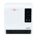 Seinale paigaldatav soojapuhur vannitoa lisak&uuml;tmiseks 2000W 1000/2000W taimer pult IP22 Sani-Fanheat 2000R 350081 Eurom