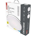 Emos LED Lamp ALVI ZM5165, 36 cm, 24 W, soe-k&uuml;lm valge, dimmerdatav kaugjuhtimispuldiga, 1920 lm, IP20, 25 000 h