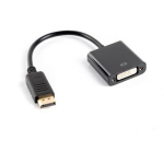 Lanberg Adapter Dual Link DisplayPort 1.2 to DVI-I | AD-0007-BK