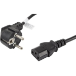 Lanberg Toitekaabel CEE 7/7 kuni IEC 320 C13 CA-C13C-11CC-0018-BK, 1.8 m, 10 A, must, VDE