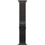 Apple 49mm Must titaan Milanese rihm - Suur MGHU4ZM/A, 180-210mm, titaan, &uuml;hilduv 44-49mm kelladega