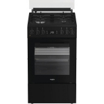 Whirlpool Kokk W5G8LMSWTA, 60L, gaasipliit, elektriline ahi, antriit, 4 p&otilde;letit, ise puhastuv