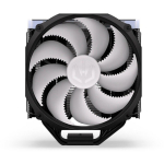 Endorfy Fortis 5 ARGB Black CPU jahuti EY3A014, 107mm, 144mm, 14cm ventilaator, 1 ventilaator, 6 soojus toru, 220W TDP, must