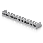 Ubiquiti UACC-Rack-Panel-Patch-Blank-24, keystone paneel, 1U, 63.5mm, 442.4mm, 43.7mm, hall, pol&uuml;karbonaat, SPCC, 1 tk