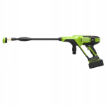 Greenworks K&otilde;rgsurvepesur 5105307, 2.5kg, 300W, 24V, 24bar, 180l/h, 5-in-1 d&uuml;&uuml;s, pesuvahendi reservuaar