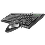 A4Tech Klaviatuur ja hiir KM-72620D A4TKLA43774, 1.5m, 800dpi, 3 nuppu, USB, must
