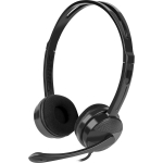 Natec k&otilde;rvaklapid NSL-1295, 20-20000Hz, 2m, must, stereo, 2x3,5mm minijack, tundlik mikrofon, mugavus