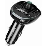 Usams FM saatja C21 USA000754, 87,5-108MHz, Bluetooth 5.0, 2xUSB 3,4A, MP3 tugi, 3,5mm helijack