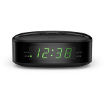 Philips &Auml;ratusraadio TAR3205/12, FM (87,5&ndash;108 MHz), 0,2 W, Mono, LED, must, digitaalne helikontroll, 10 eelnevat seadistust