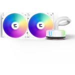 Zalman Vedelikjahutus Reserator5 Z24 ARGB White ZT1225ASM, 120mm, 27mm, 278mm, 1000-2500 p/min, 0,7-0,85L/min, 12V, 0,35A, 4,2W